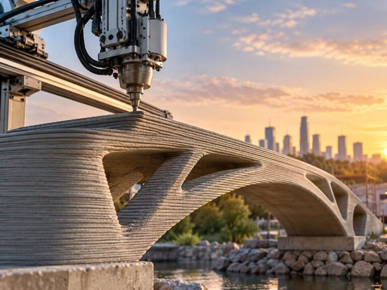 MIT Engineers Rethink 3D Printed Concrete to Build Stronger Structures With Less Material